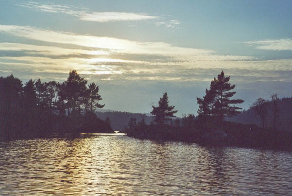 Tveitavatnet i kano