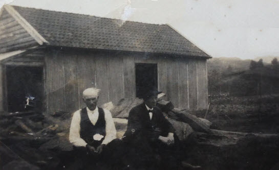 Mann og svigersønn.